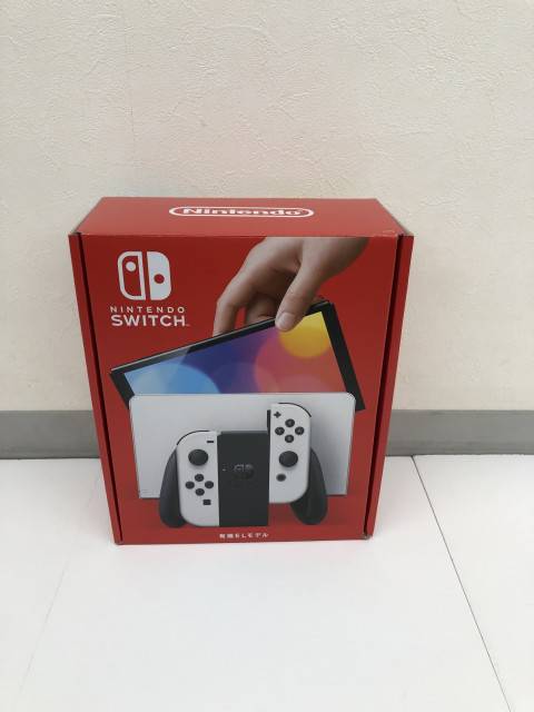 Switch 本体 有機EL JC 白 他家電数点　宅配買取しました！