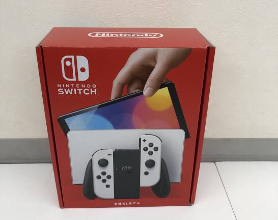 Switch 本体 有機EL JC 白 他家電数点　宅配買取しました！