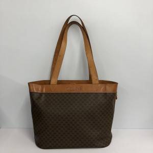 CELINE セリーヌ マカダム トートバッグ ブラウン　買取しました！