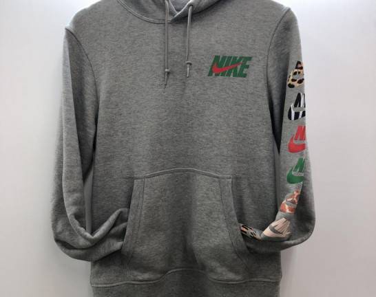 NIKE×atmos 17AW Animal Con Hoody ナイキ×アトモス　アニマル フーディ グレー　買取しました！