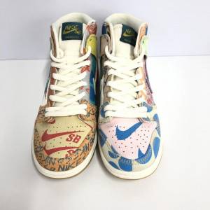 NIKE ナイキ SB DUNK HIGH Thomas Campbell 26cm マルチカラー 総柄　買取しました！