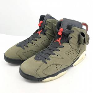 NIKE × Travis Scott AIR JORDAN 6 RETRO Olive サイズ28.5cm ナイキ × トラヴィス・スコット　買取しました！