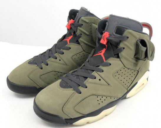 NIKE × Travis Scott AIR JORDAN 6 RETRO Olive サイズ28.5cm ナイキ × トラヴィス・スコット　買取しました！