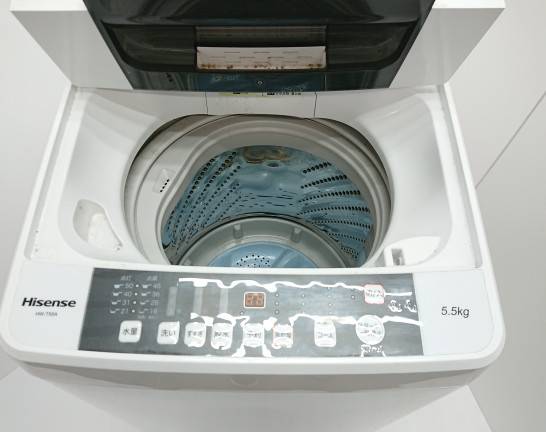ハイセンス 2017年製 全自動洗濯機　買取しました！