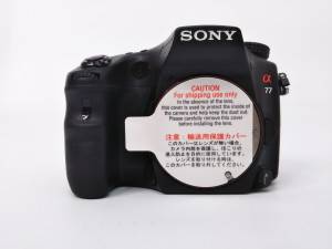 ソニー デジタル一眼カメラ α77 2430万画素 (ボディ) 　買取しました！