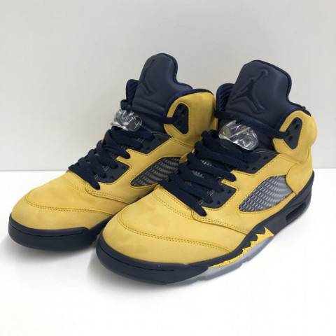 NIKE AIR JORDAN5 MICHIGAN 10.5 新品未使用ミシガン