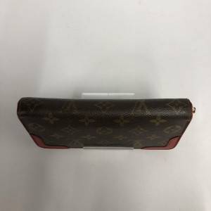 LOUIS VUITTON ルイ・ヴィトン ジッピーウォレット レティーロ モノグラム 茶 赤 財布　買取しました！