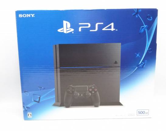 プレイステーション4本体 ジェットブラック (HDD 500GB/CUH-1200AB01)　買取しました！
