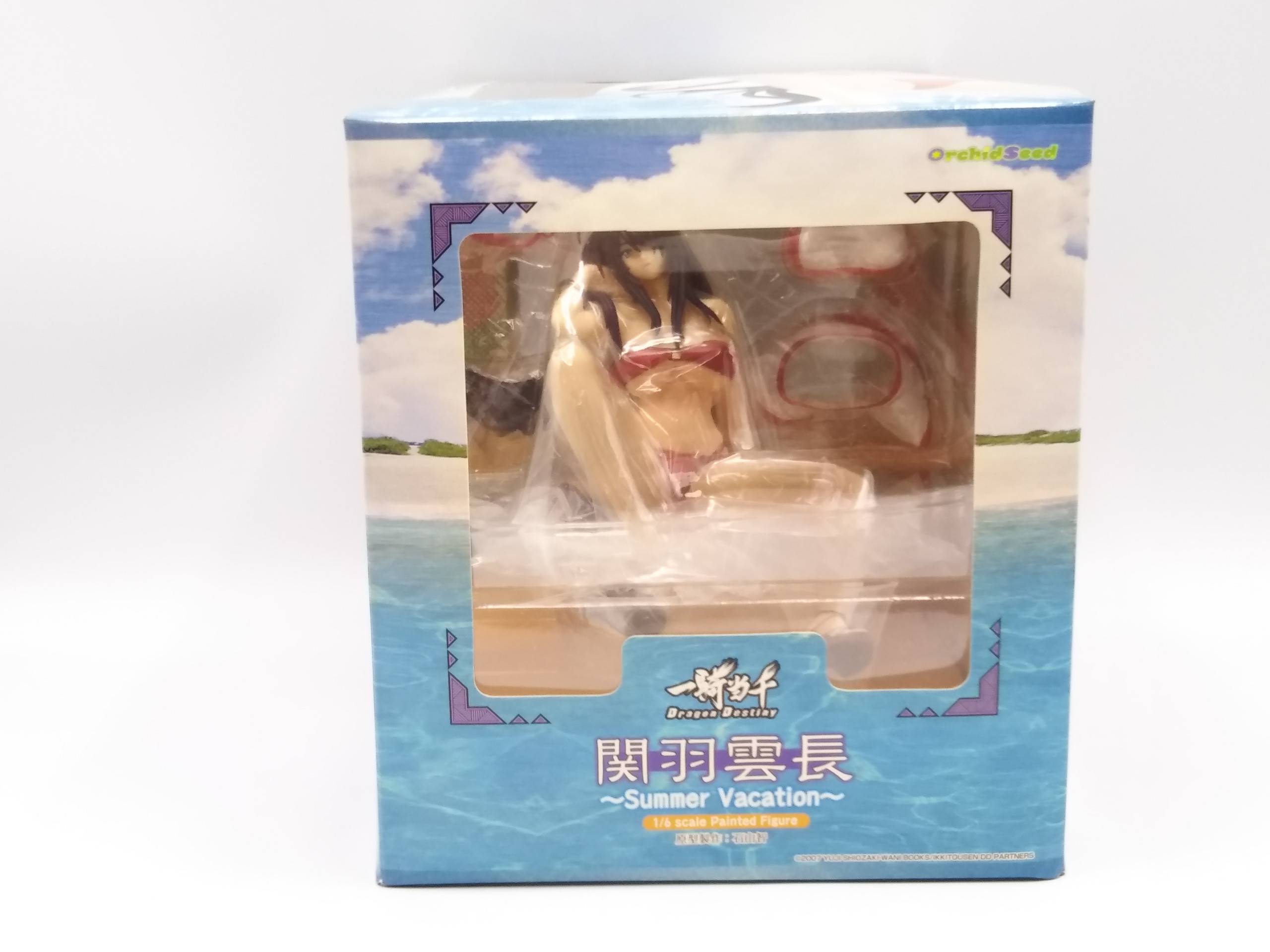 一騎当千DD 関羽　Summer Vacation 1/6 完成品フィギュア Amazon | 一騎当千DD 関羽雲長 -Summer Vacation- オーキッド