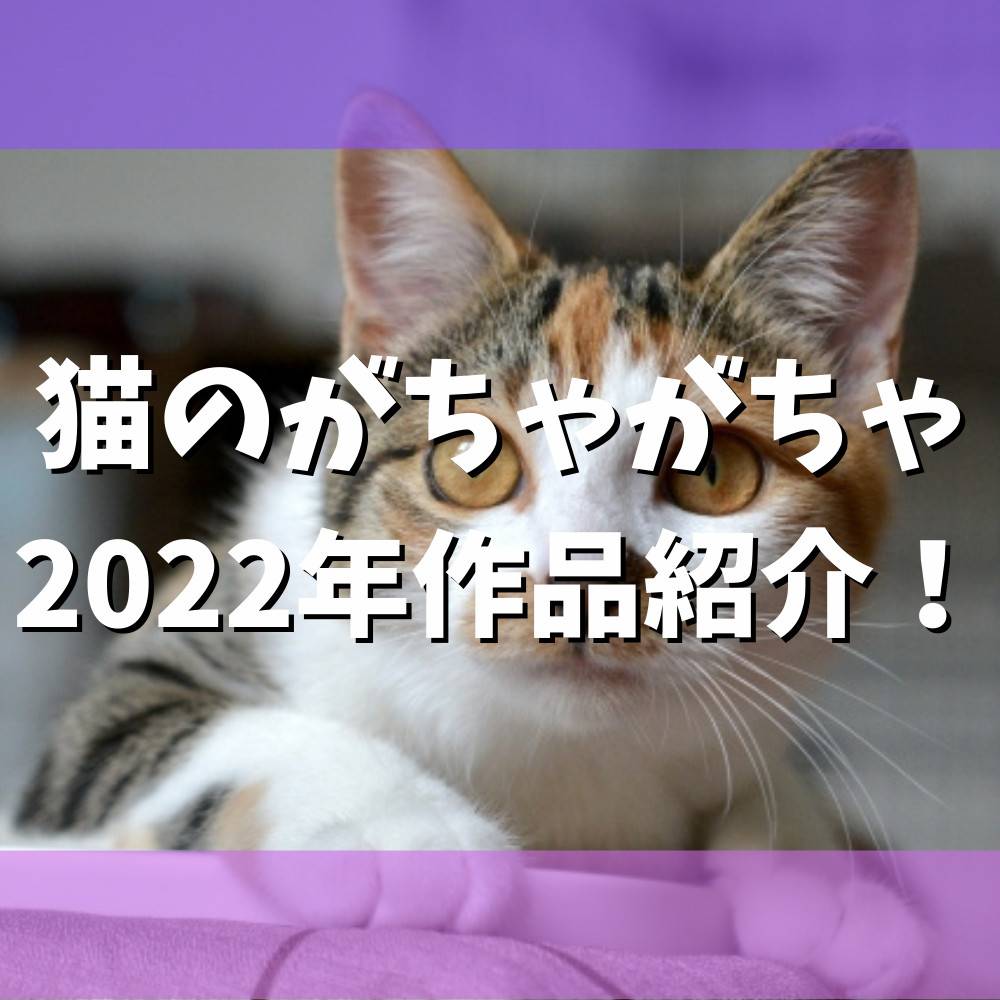 【かわいい】猫の新作ガチャガチャまとめ