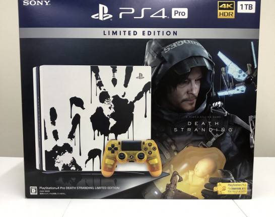 PS4 Pro 本体 1TB DEATH STRANDING LIMITED EDITION　宅配買取しました！