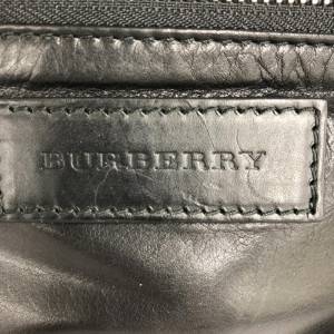 BURBERRY バーバリー ショルダーバッグ 黒 クロスボディバックショルダー レザー　買取しました！