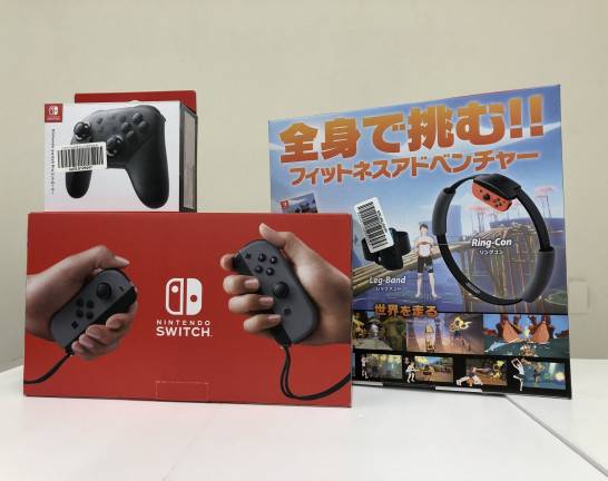 スイッチ本体、 ゲーミングマウス 他多数　宅配買取しました！