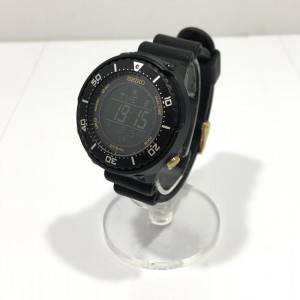 SEIKO セイコー PROSPEX プロスペックス ソーラー ラバーベルト 黒　出張買取しました！