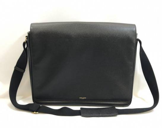 SAINT LAURENT PARIS メッセンジャーバッグ メンズ ブラック レザー サンローラン・パリ　出張買取しました！