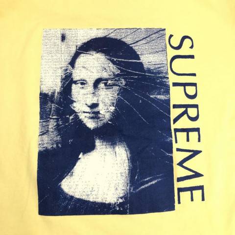 Supreme シュプリーム 18SS Mona Lisa Tee Yellow モナリザ プリント　出張買取しました！