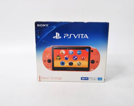 PlayStation Vita本体 Wi-Fiモデル ネオン・オレンジ　出張買取しました！