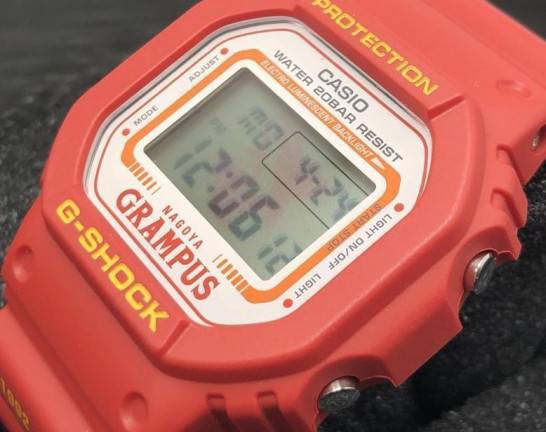 CASIO G-SHOCK 名古屋グランパスモデル 30th Anniversary Edition　買取しました！