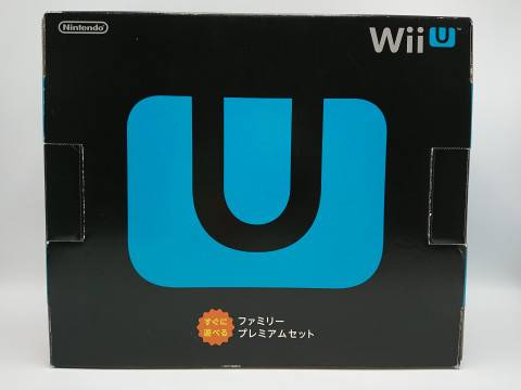 Wii U本体 すぐに遊べるファミリープレミアムセット(クロ)　出張買取しました！