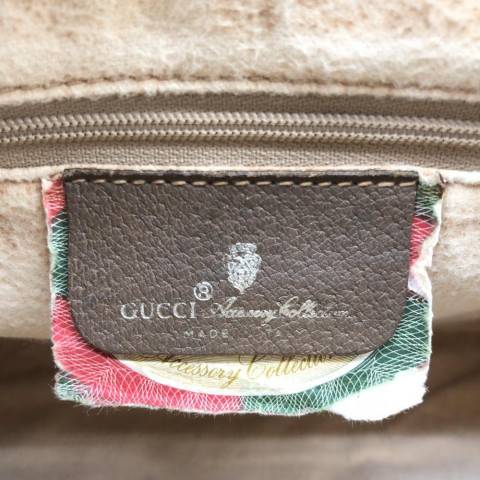 OLD GUCCI GG柄 ハンドバッグ 41.01.037 R-D ブラウン　出張買取しました！