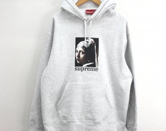 Supreme 20FW Pearl Hooded Sweatshirt パーカー L グレー シュプリーム　買取しました！