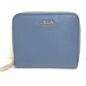 FURLA フルラ BABYLON バビロン ラウンドジップ コンパクト財布　出張買取しました！