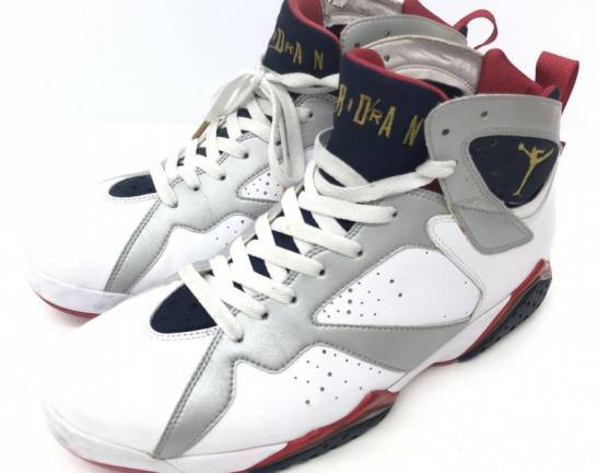 NIKE AIR JORDAN 7 RETRO BARCELONA OLYMPIC OP OG 304775-135 28.5cm　買取しました！