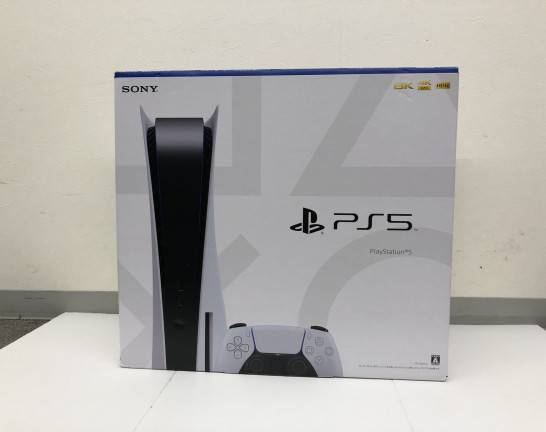 PS5 本体 CFI-1200A01 内箱無し・キズ有　宅配買取しました！