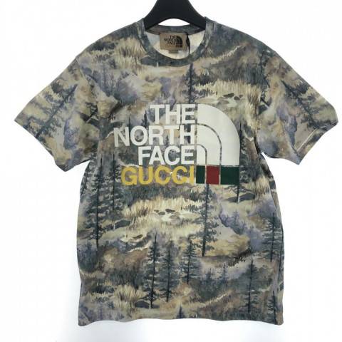 GUCCI×THE NORTH FACE 22ss フォレスト柄 サイズS　買取しました！