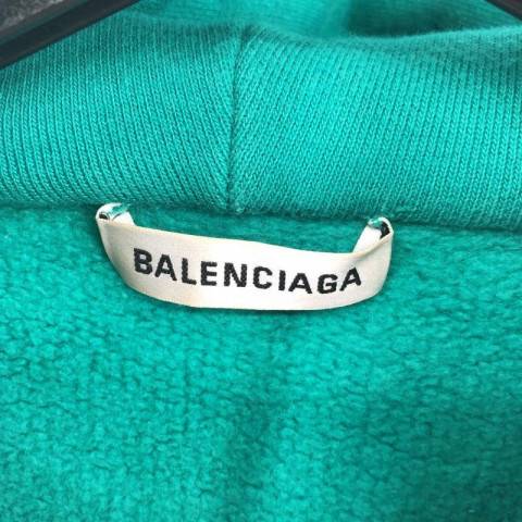 BALENCIAGA パーカー XS グリーン バレンシアガ　出張買取しました！