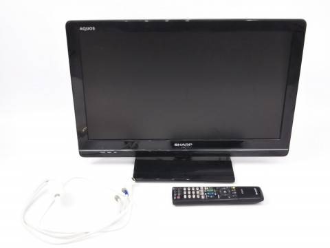 シャープ 22型ハイビジョン液晶テレビ AQUOS　出張買取しました！