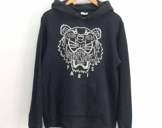 KENZO TIGER HOODIE パーカー M ブラック ケンゾー　出張買取しました！