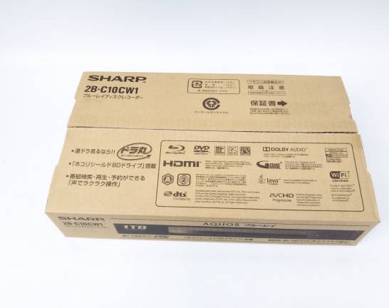 シャープ AQUOS ブルーレイディスクレコーダー 1TB　出張買取しました！