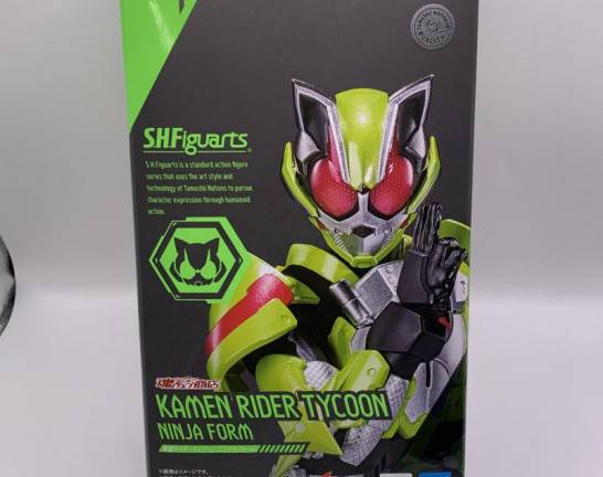 バンダイ S.H.Figuarts 仮面ライダータイクーン ニンジャフォーム 仮面ライダーギーツ 　買取いたしました！