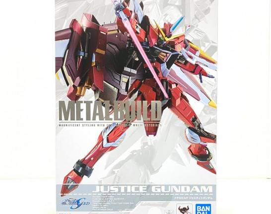 METAL BUILD ジャスティスガンダム 「機動戦士ガンダムSEED」　買取しました！