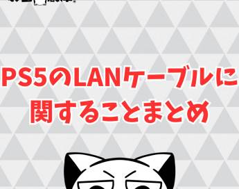 PS5のLANケーブル差し込み口の確認と不具合の対処法まとめ