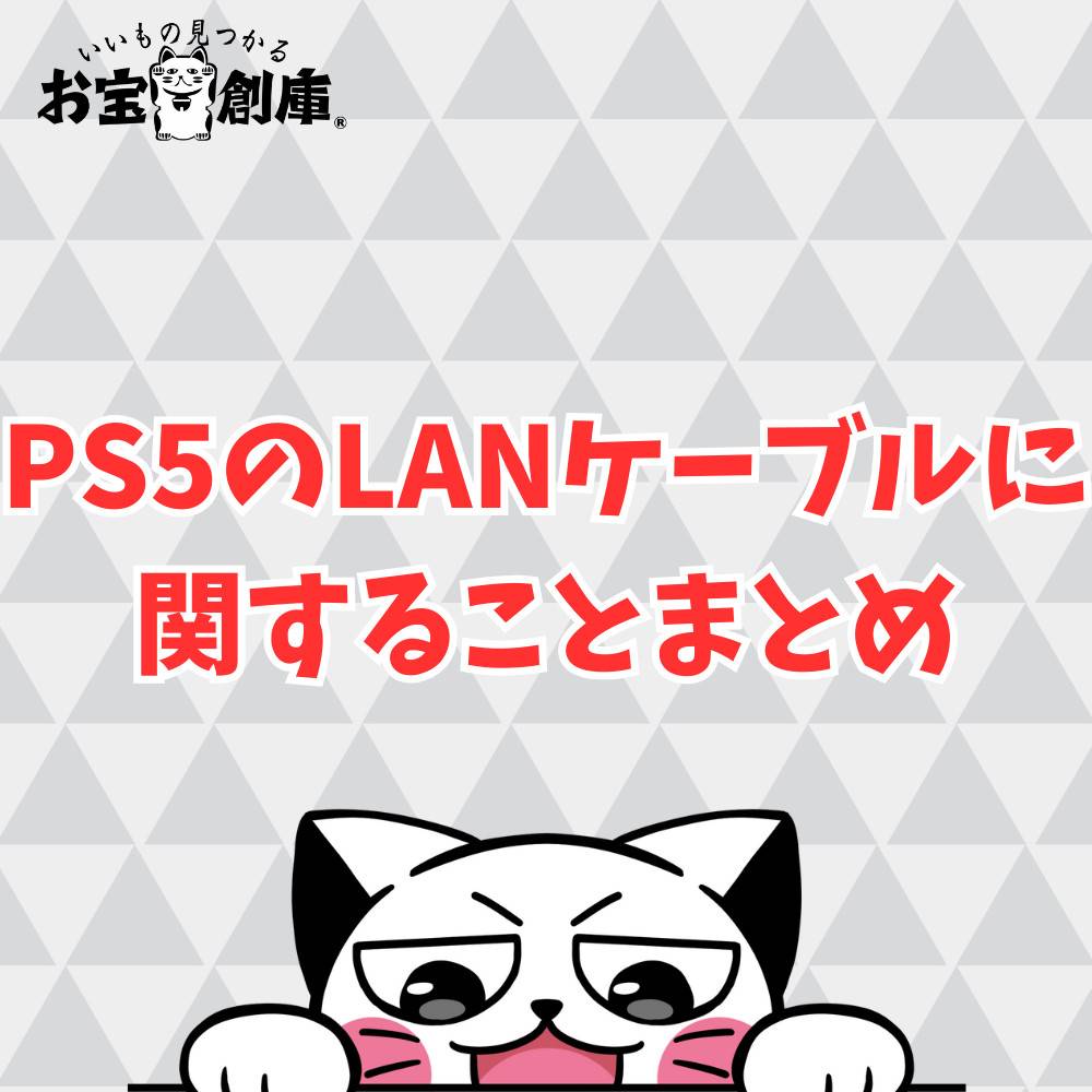 PS5のLANケーブル差し込み口の確認と不具合の対処法まとめ PS5のLANケーブル差し込み口の確認と不具合の対処法まとめ
