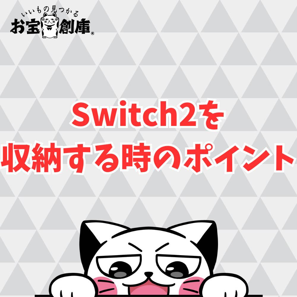 Switch2を収納する時に押さえておきたい7つのポイント Switch2を収納する時に押さえておきたい7つのポイント