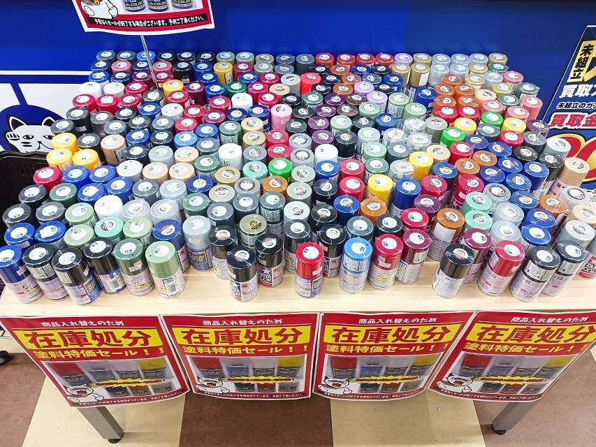 260220塗料特価セール_売り場1