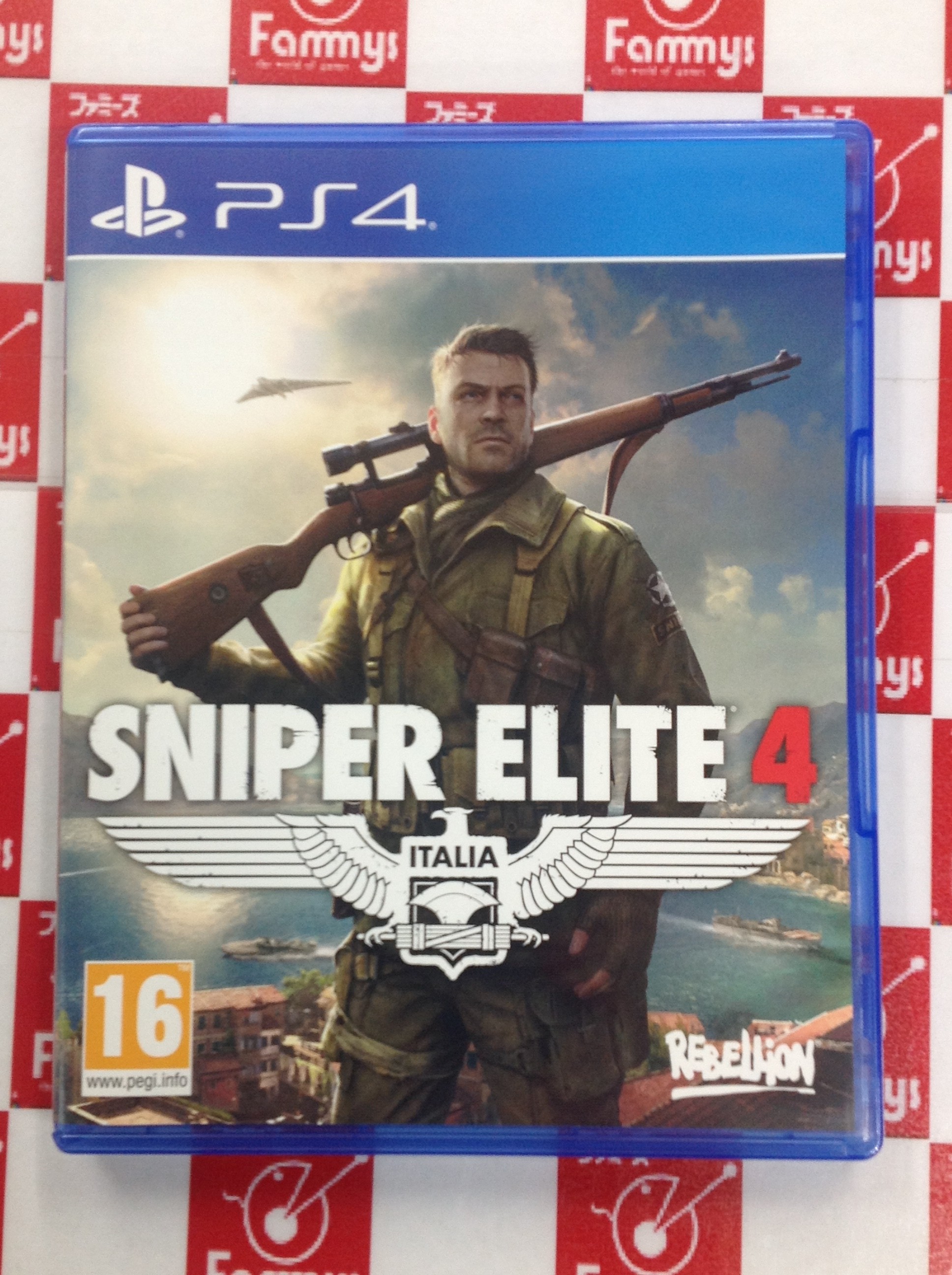 Ps4 北米版 Sniper Elite 4 買い取りました ゲーム フィギュア トレカの買取 お宝創庫 ファミーズ 共和店