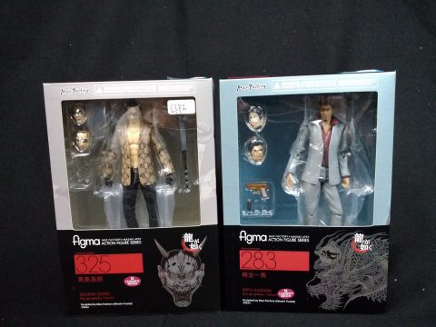 figma 龍が如く 桐生一馬 真島吾郎 を出張買取させて頂きました。