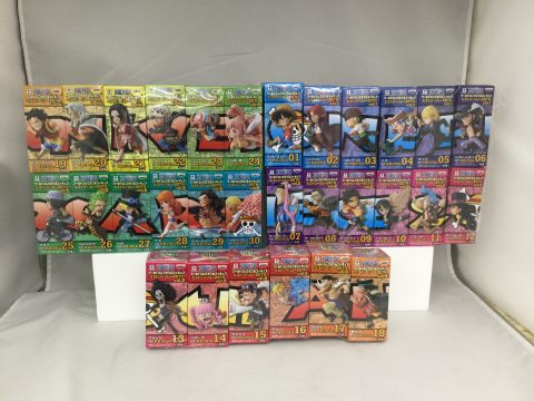 ワンピース ドラゴンボール ワーコレ買取致しました ゲーム フィギュア トレカ 古着の買取 お宝創庫