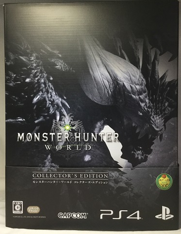 Ps4 モンスターハンター ワールド コレクターズ エディション 買取しました ゲーム フィギュア トレカの買取 お宝創庫 イオンタウン刈谷店